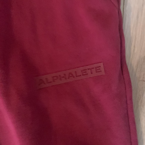 Alphalete Red Sweatpants - Picture 3 of 13